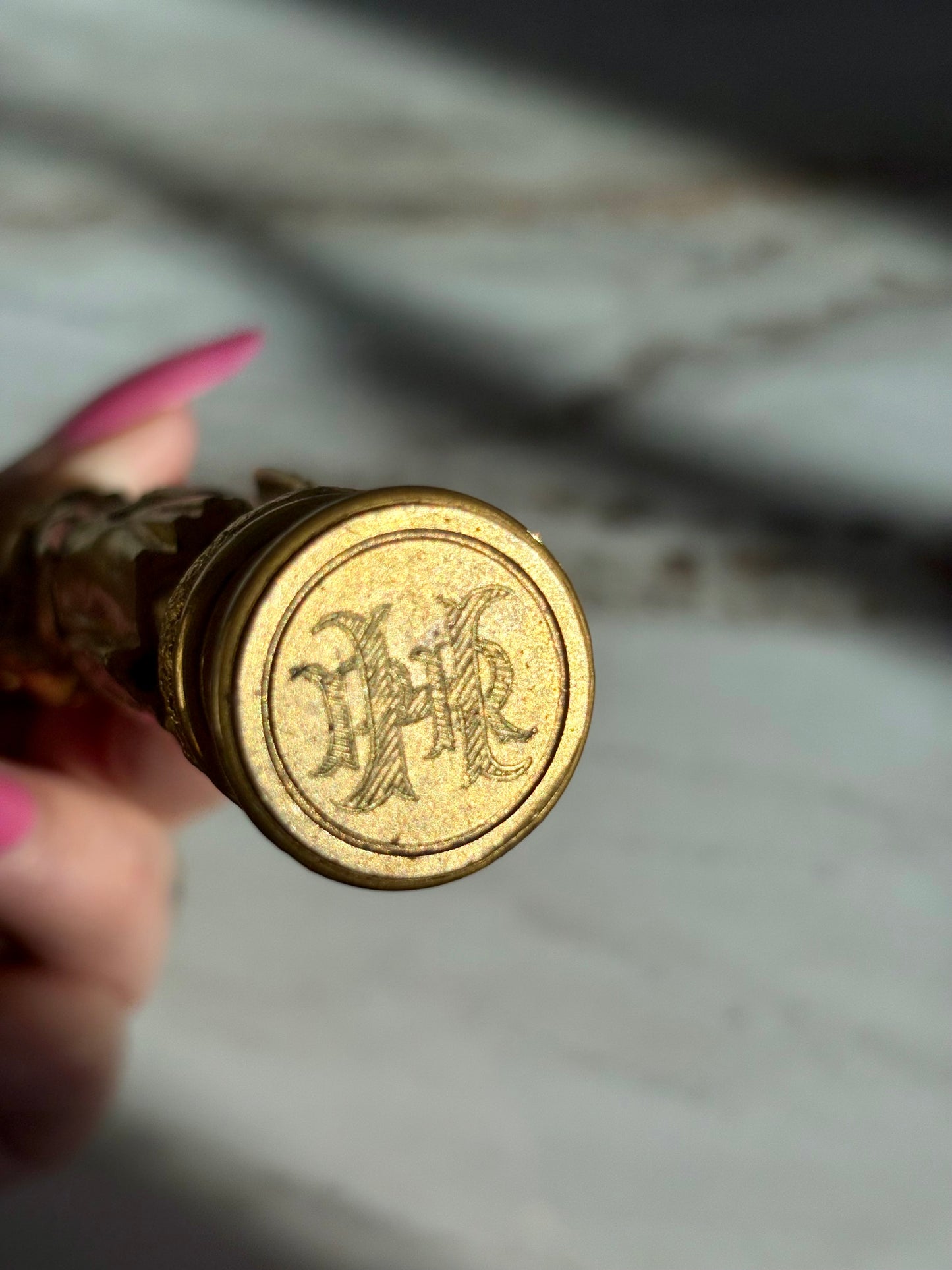 Joan of Arc Wax Seal