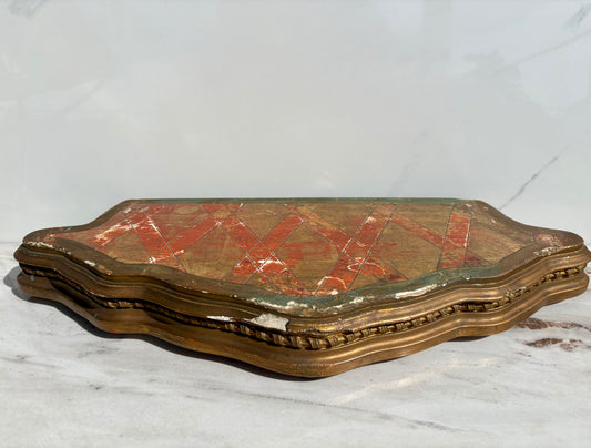 Large Gilt Riser