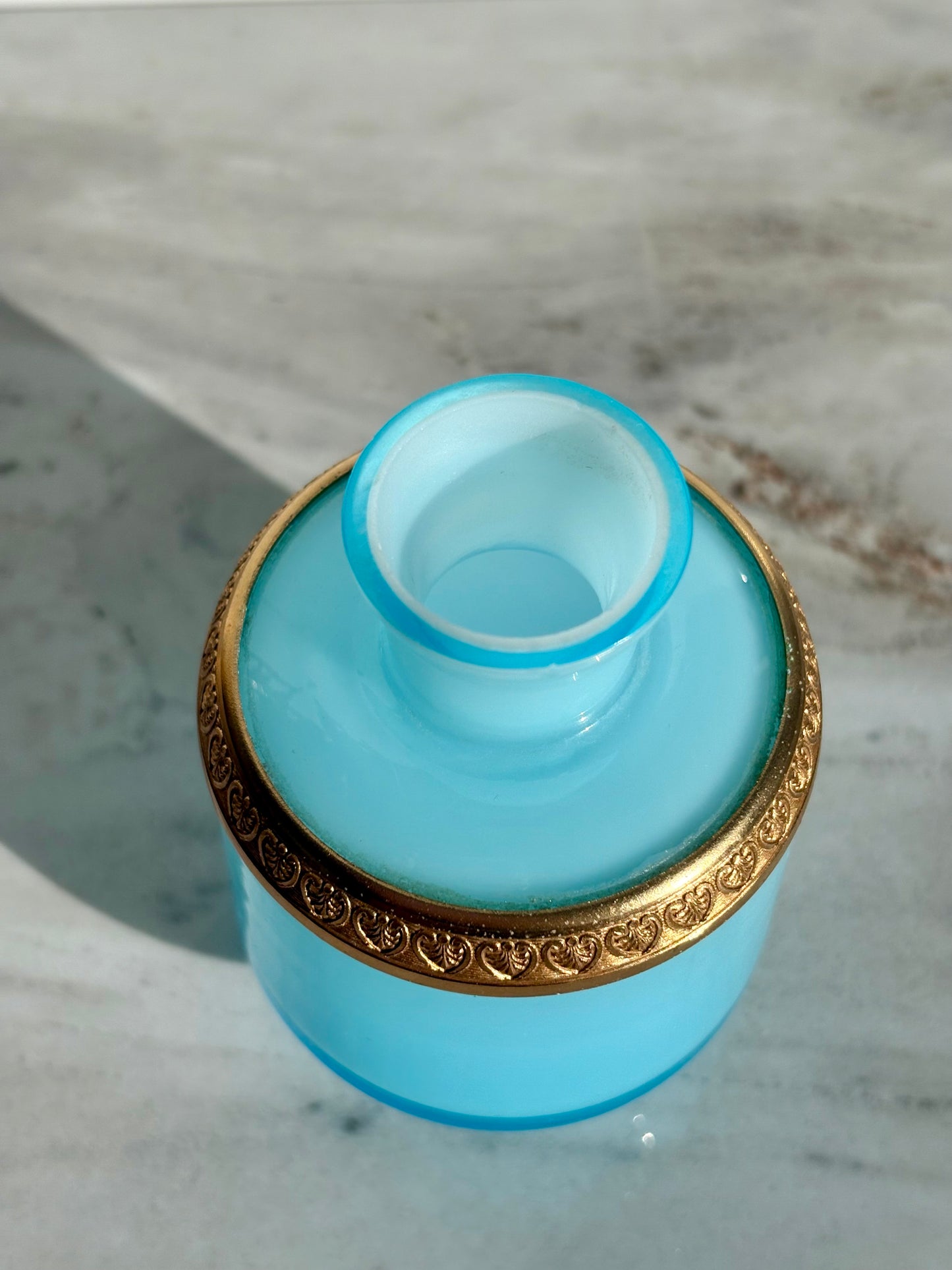 Aqua Opaline Perfume Bottle
