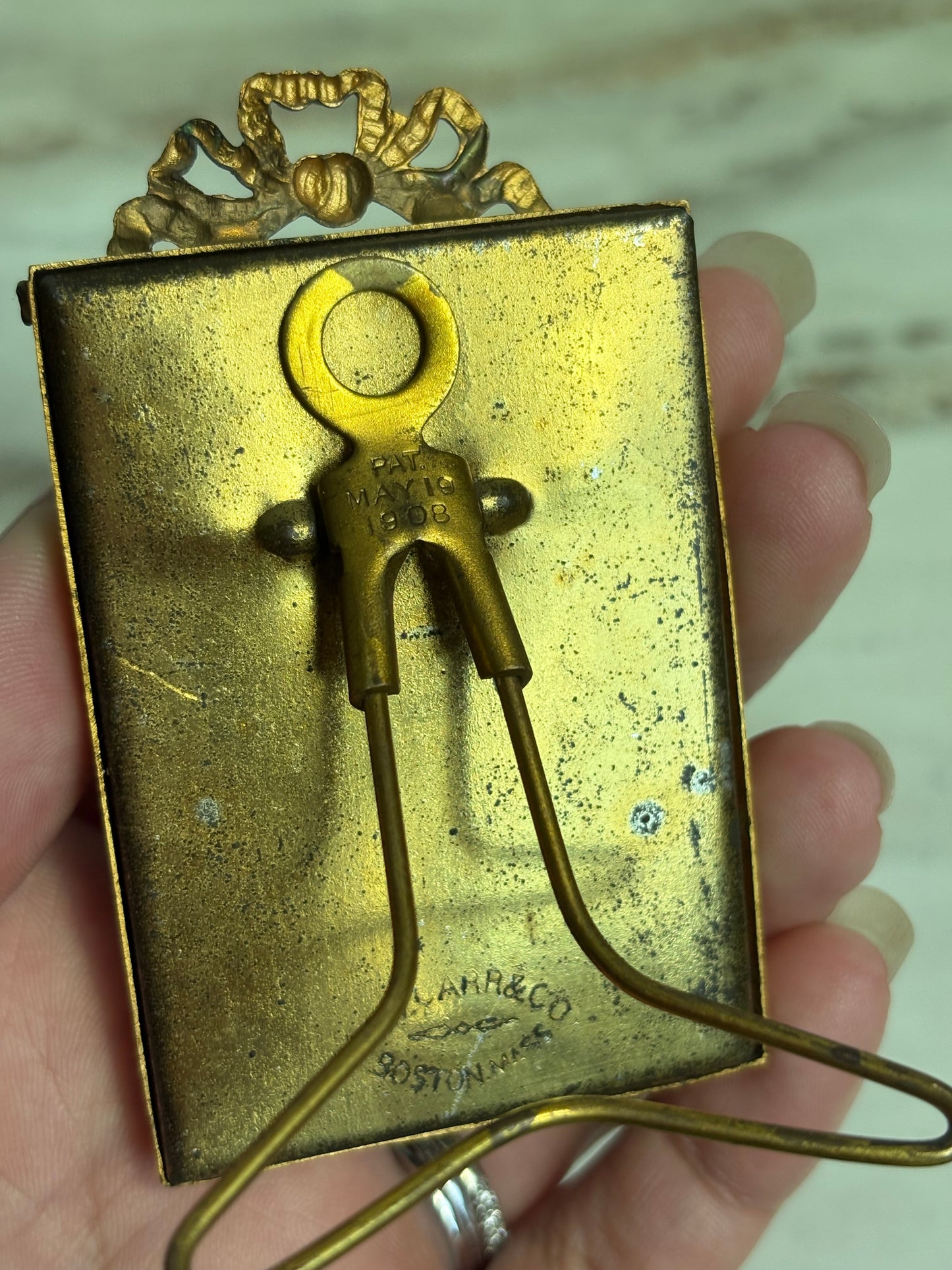 Miniature Gilt Frame