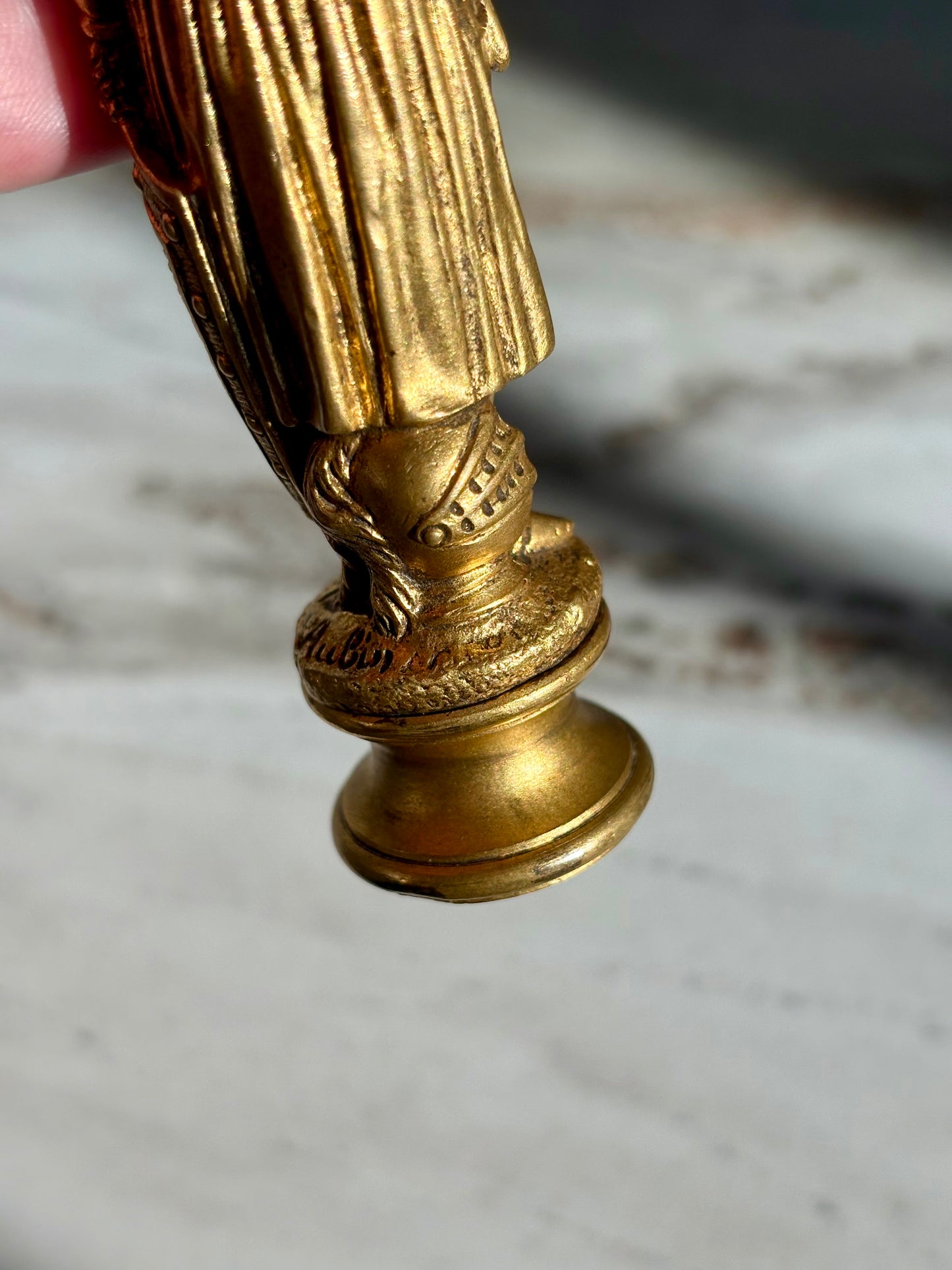 Joan of Arc Wax Seal