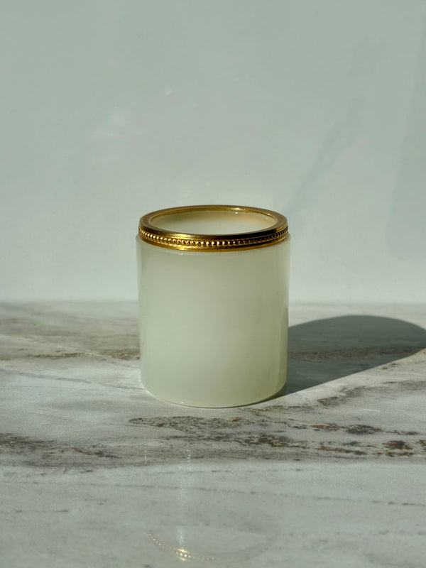 White Opaline Cup