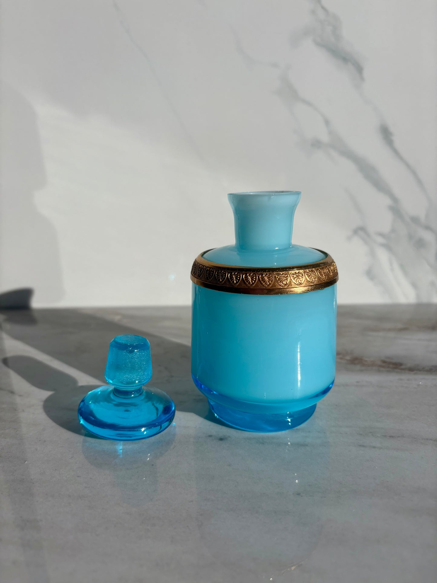 Aqua Opaline Perfume Bottle