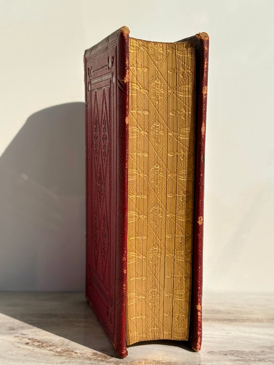 Cowper Poetical Works - Gauffered Edges