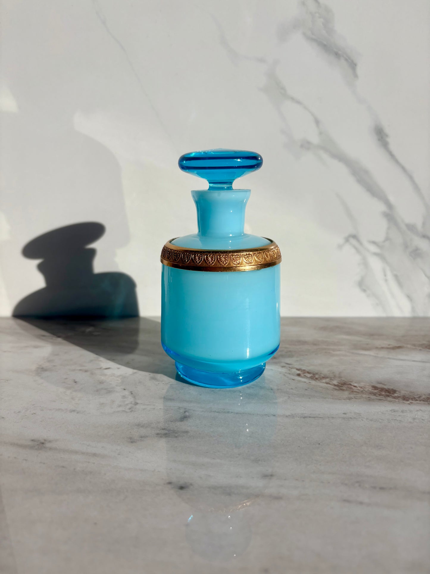 Aqua Opaline Perfume Bottle