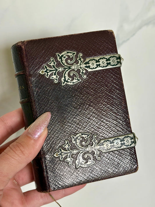 Clasped Paroissien - Hidden Marbled Fore-edge