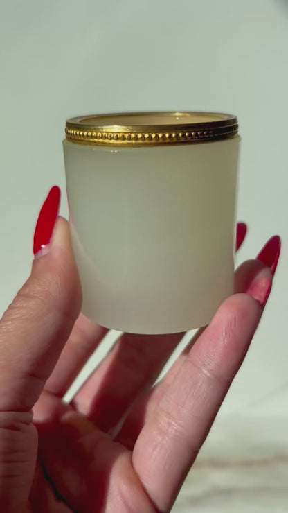 White Opaline Cup